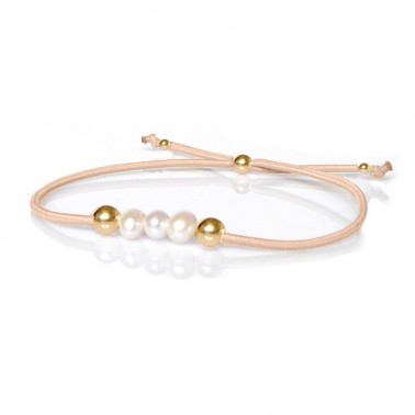 Bracelet 3 perles d'eau